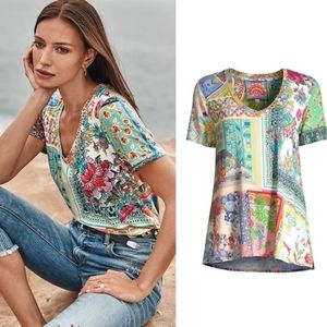 Johnny  Was, Anika Swing T-shirt